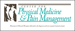 Center for Physical Medicine & Pain Management logo and editorial  services